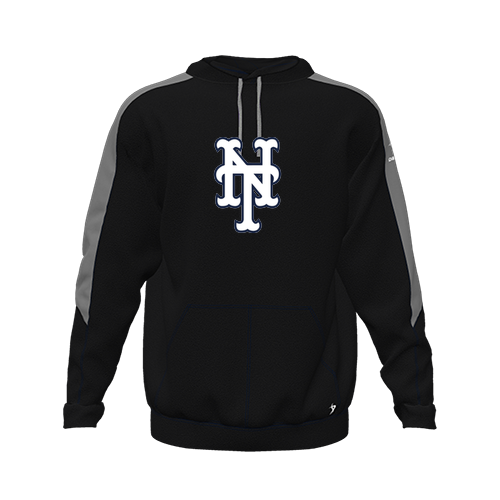 [CUS-DFW-HOOD-FLC-LSL-BLK-YXS-LOGO2] Hoodie (Youth XS, Black, Logo 2)