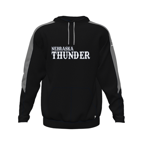 [CUS-DFW-HOOD-FLC-LSL-BLK-YXS-LOGO3] Hoodie (Youth XS, Black, Logo 3)