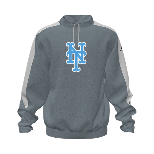 [CUS-DFW-HOOD-FLC-LSL-GRY-YXS-LOGO1] Hoodie (Youth XS, Gray, Logo 1)