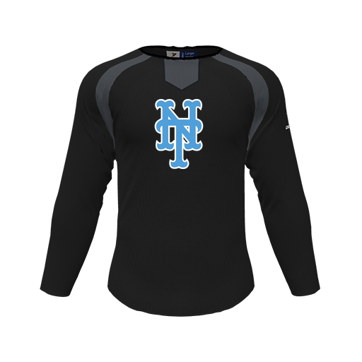 [CUS-DFW-PULL-FLC-CNK-LSL-BLK-YS-LOGO1] Pullover (Youth S, Black, Logo 1)