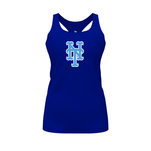 [FT0TRBRY-FYS-LOGO1] Decker Racerback Tank Top (Female Youth S, Royal, Logo 1)