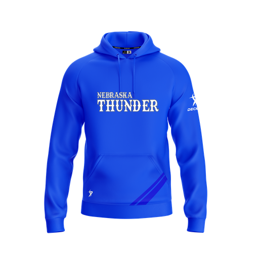 [FOLHSMRY-YXS-LOGO3] Decker Summit Hoodie (Youth XS, Royal, Logo 3)