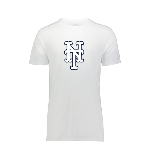 [FTSCUBWH-AS-LOGO2] Decker Men's Tri-Blend T-Shirt - Short Sleeve (Adult S, White, Logo 2)