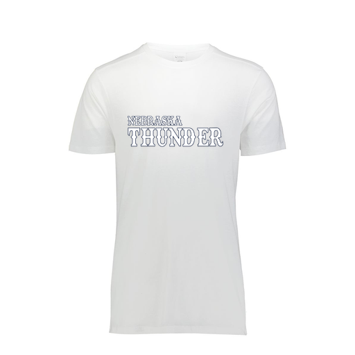 [FTSCUBWH-YS-LOGO3] Decker Youth Tri-Blend T-Shirt - Short Sleeve (Youth S, White, Logo 3)