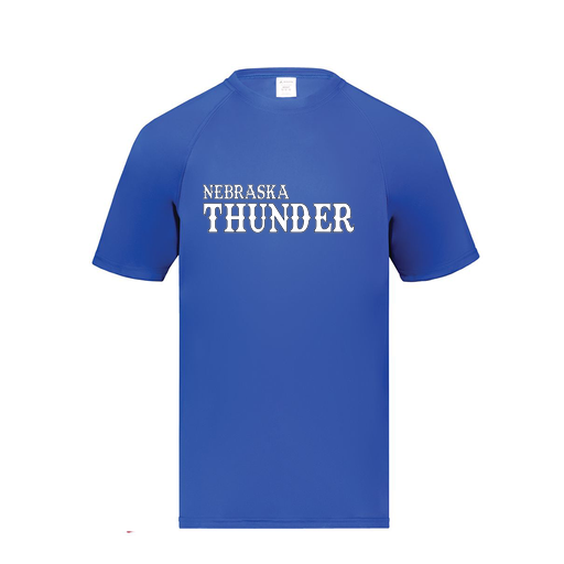 [2791.060.S-LOGO3] Youth Smooth Sport T-Shirt (Youth S, Royal, Logo 3)