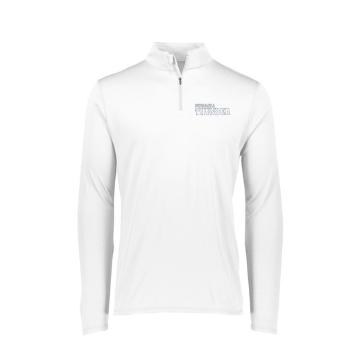 [FTLQFLWH-FAXS-LOGO3] Decker Women's Flex-Lite 1/4 Zip Shirt (Female Adult XS, White, Logo 3)