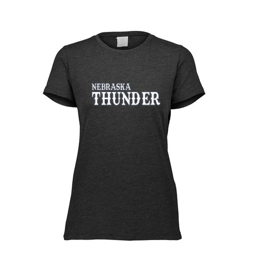 [FTSCUBBK-FAXS-LOGO3] Decker Women's Tri-Blend T-Shirt - Short Sleeve (Female Adult XS, Black, Logo 3)