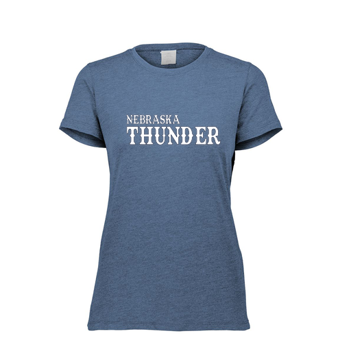 [FTSCUBNV-FAXS-LOGO3] Decker Women's Tri-Blend T-Shirt - Short Sleeve (Female Adult XS, Navy, Logo 3)