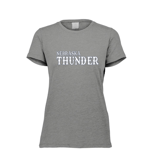 [FTSCUBGY-FAXS-LOGO3] Decker Women's Tri-Blend T-Shirt - Short Sleeve (Female Adult XS, Gray, Logo 3)