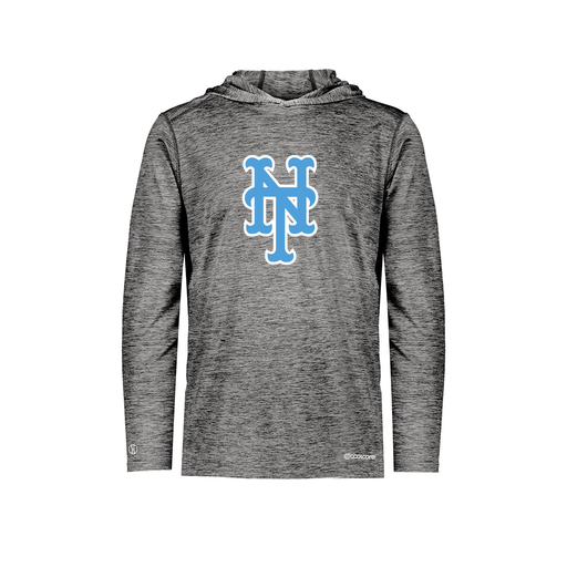 [FOLHCGBK-YS-LOGO1] Decker Youth Charge Hoodie (Youth S, Black, Logo 1)