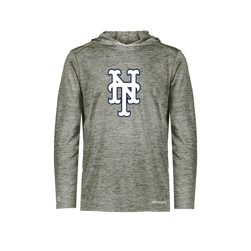 [FOLHCGGY-YS-LOGO2] Decker Youth Charge Hoodie (Youth S, Gray, Logo 2)