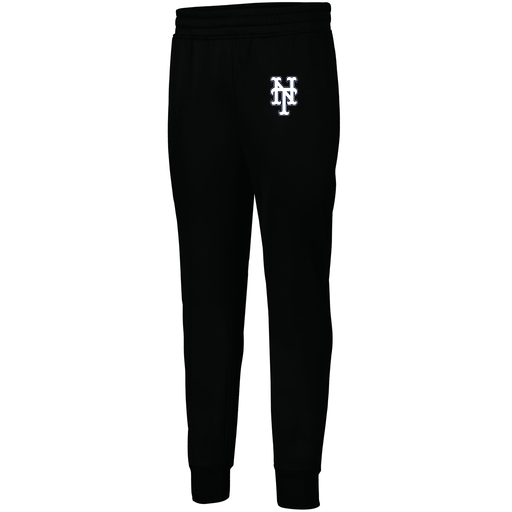 [5566.080.XS-LOGO2] Men's PERFORMANCE FLEECE JOGGER (Adult XS, Black, Logo 2)